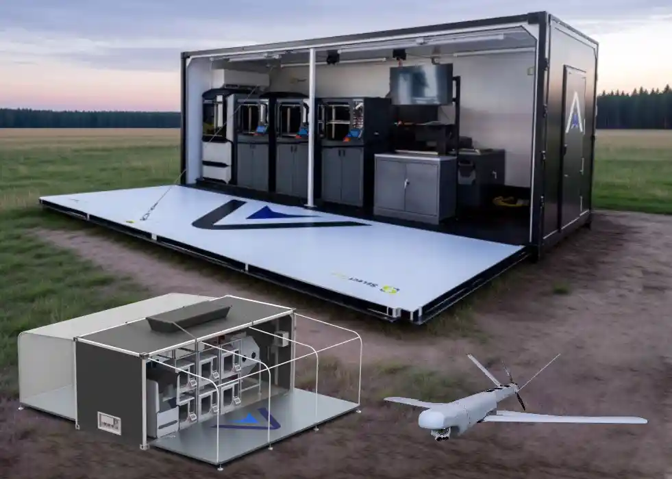 AEVEX Pitches Containerised UAV Production Line for Field