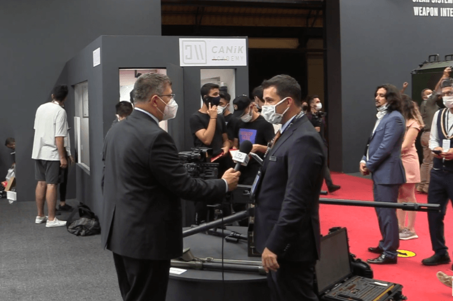 Turkish Small Arms Exporter SYS at IDEF with M2 12.7