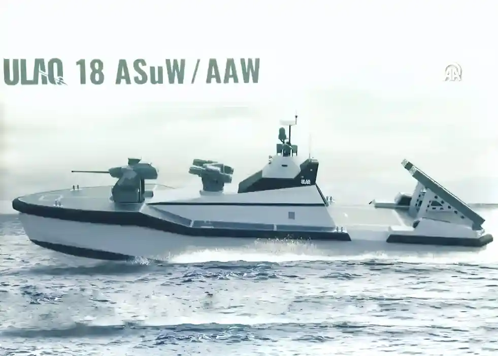 ULAQ 18 ASuW/AAW USV Makes Debut with Heavier Firepower