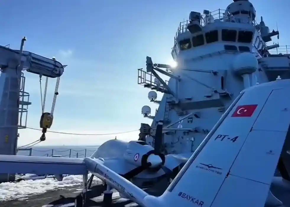 Bayraktar TB3 Performs Naval Strike at Steadfast Dart 2026