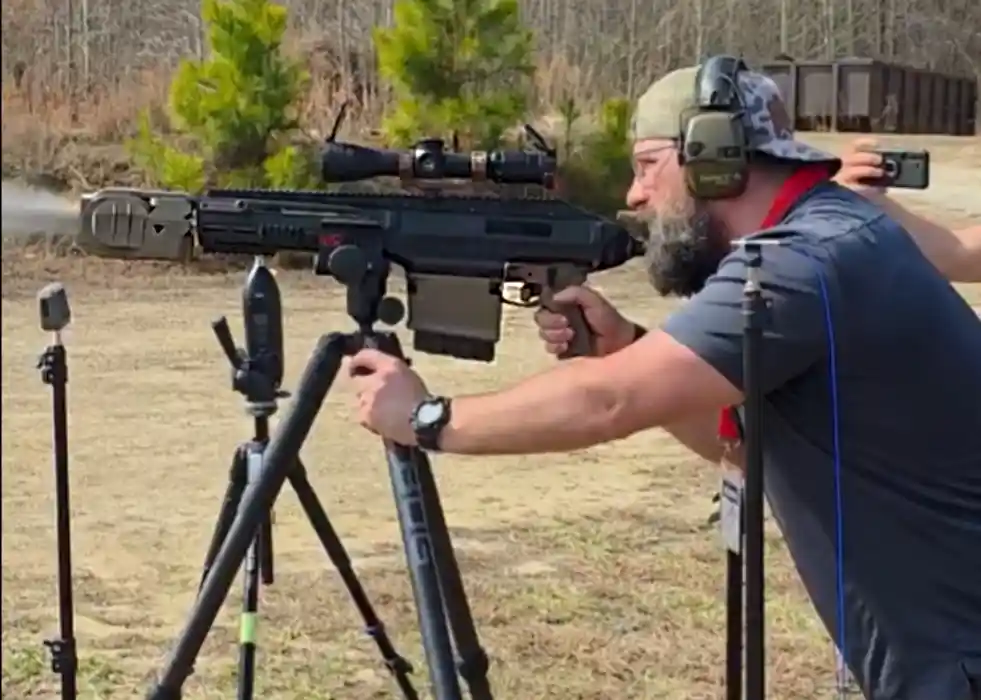 FN Tests Combined Muzzle Device on MTL-30 Grenade Launcher
