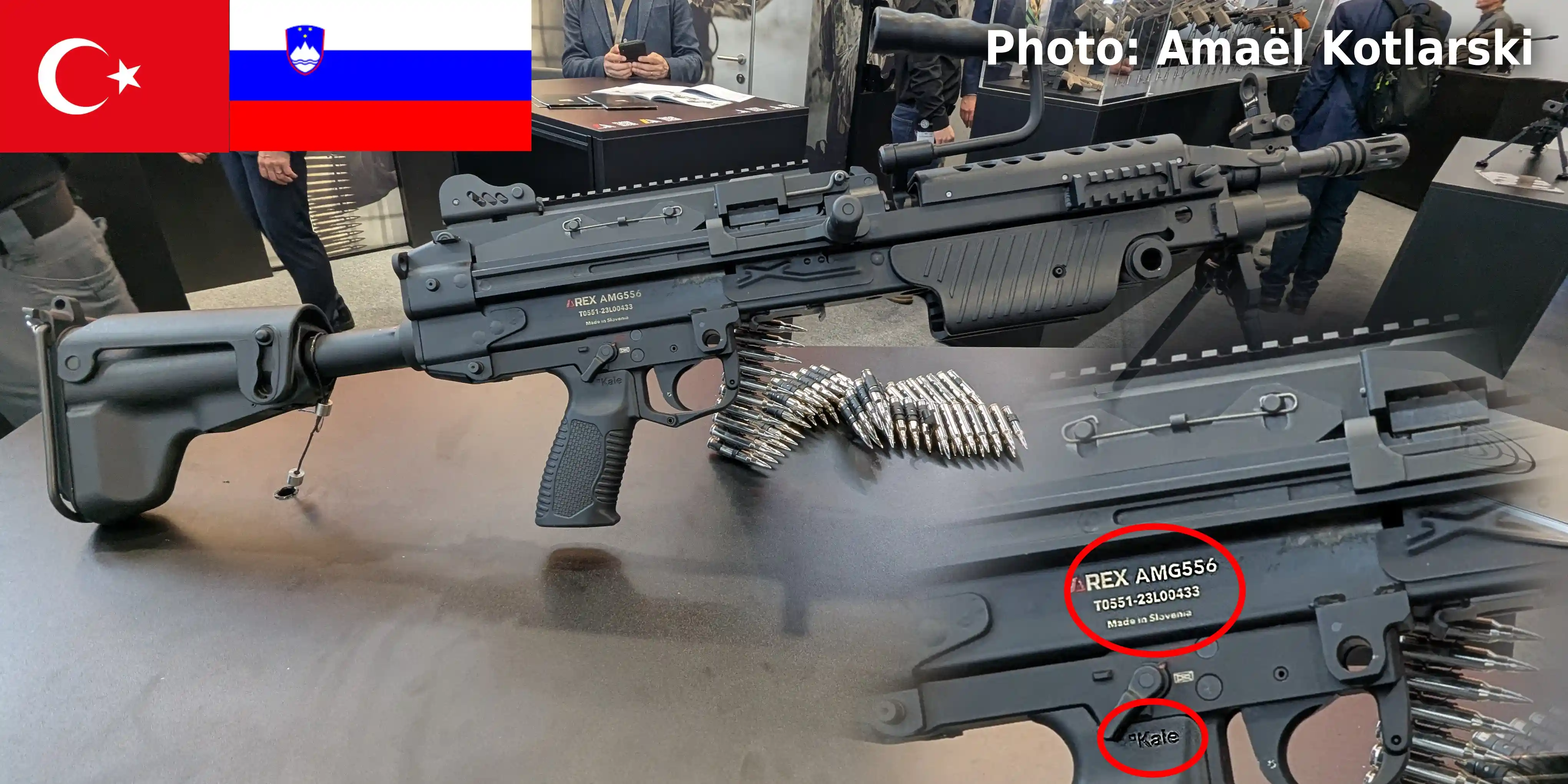 Slovenia Produces Kalekalıp's KMG556 Light Machine Gun | TURDEF