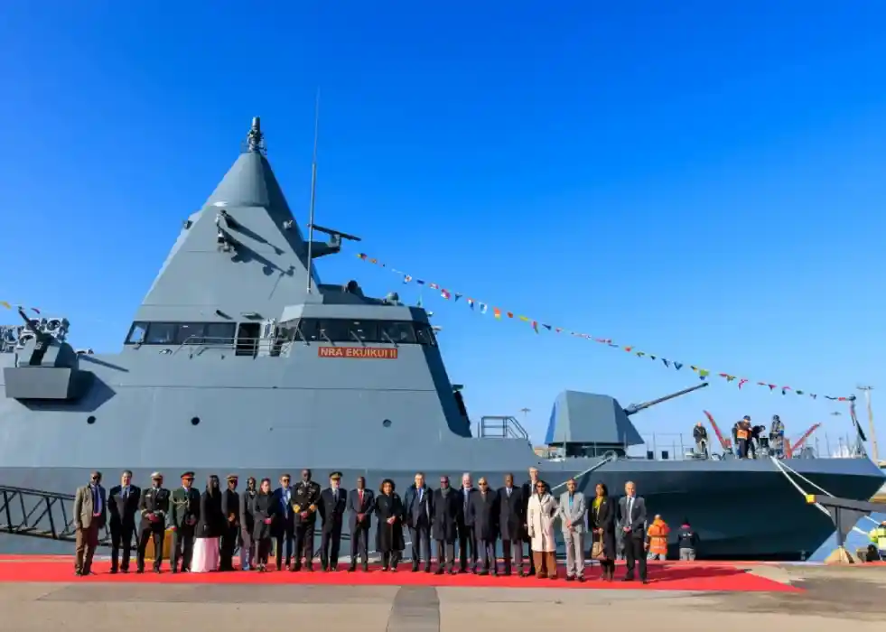 EDGE Launches the First BR71 MkII Corvette for Angola