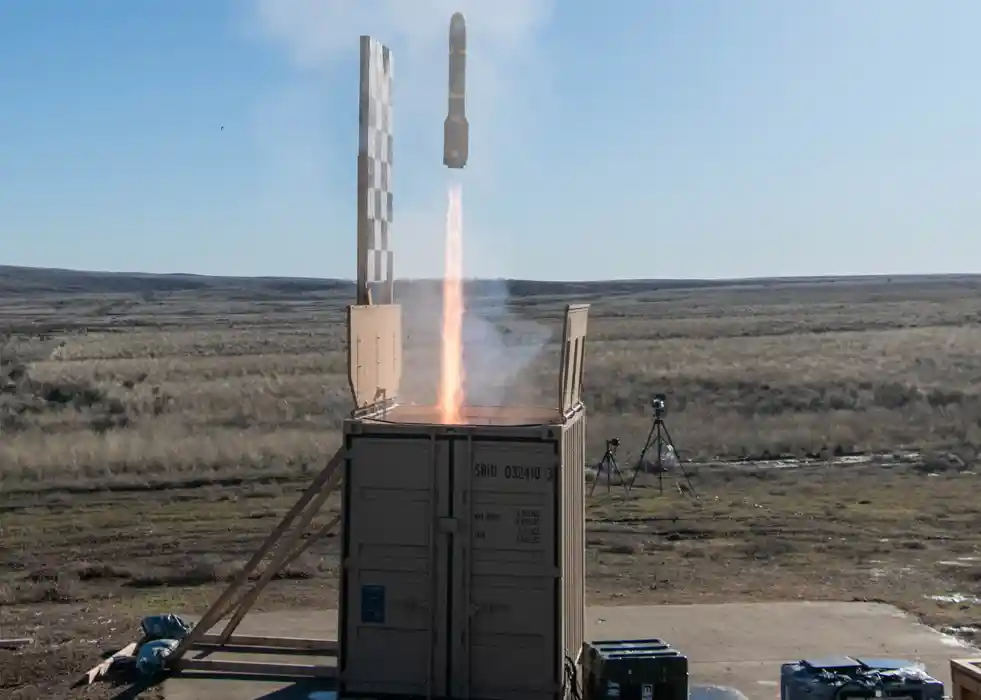 Lockheed Martin Test Fires GRIZZLY Hellfire Launcher