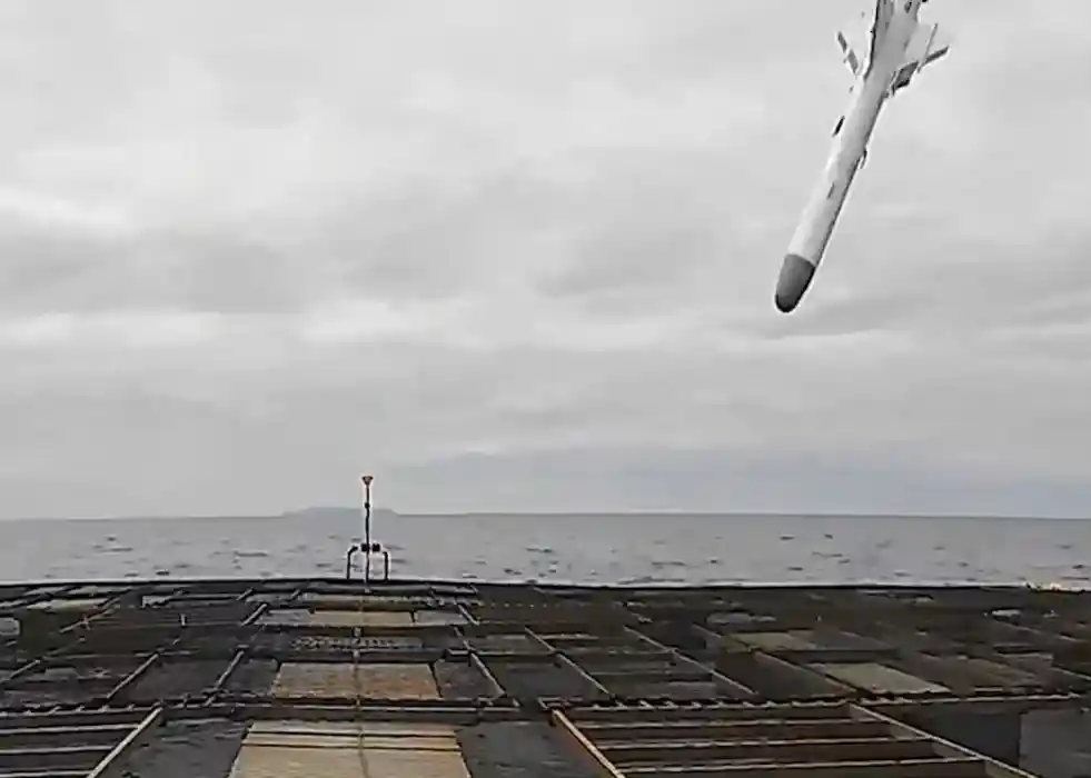 ATMACA Hits Simulated Land Target from TCG Burgazada