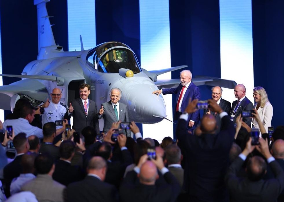 Brazil rolls out Latin America’s first assembled Gripen fighter