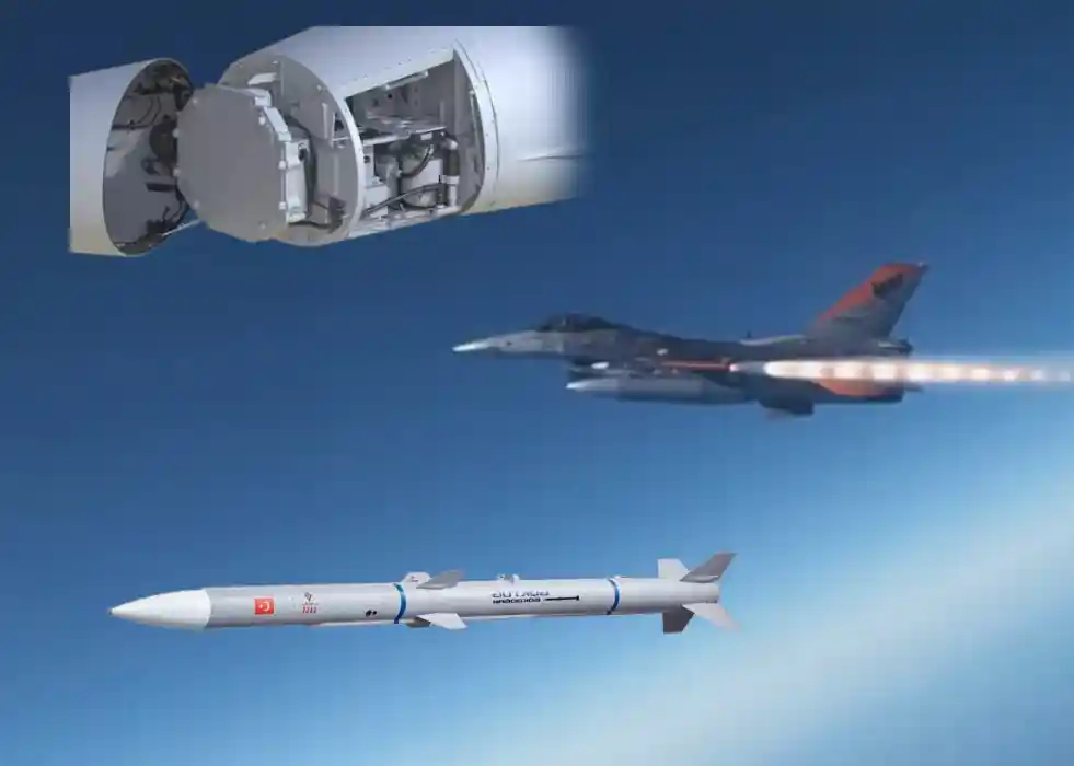 F-16 ÖZGÜR with MURAD Radar Completes GÖKDOĞAN Firing Test