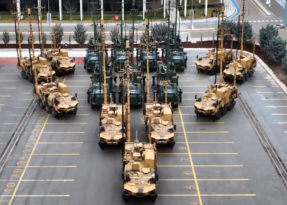 ASELSAN Delivers PUHU 3-LT ES Systems on ARMA 6x6 Vehicle