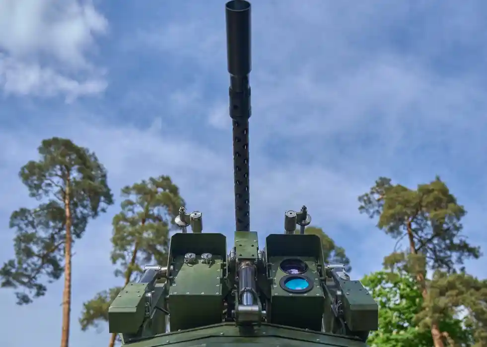 Ukraine Deploys Sky Sentinel Static RCWS Against UAVs
