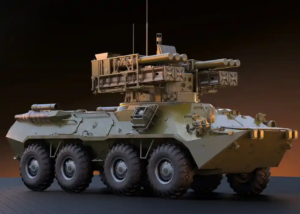 Kalashnikov Tests Krona Short-Range Air Defence System