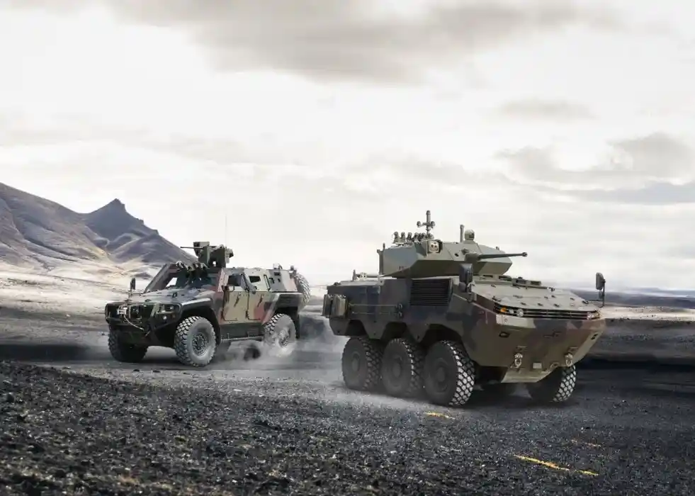 Otokar showcased COBRA II and ARMA 6x6 at DSA 2026