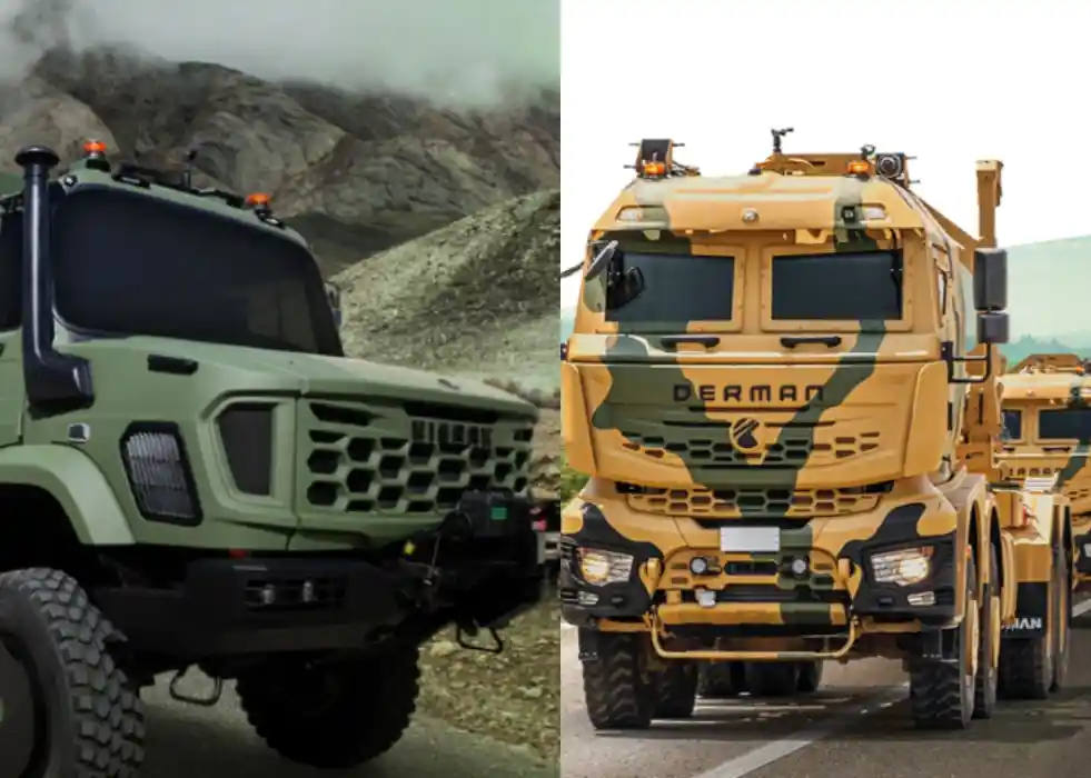 KOLUMAN Enters SAHA EXPO 2026 with DERMAN 8x8 and KISRAK 4x4