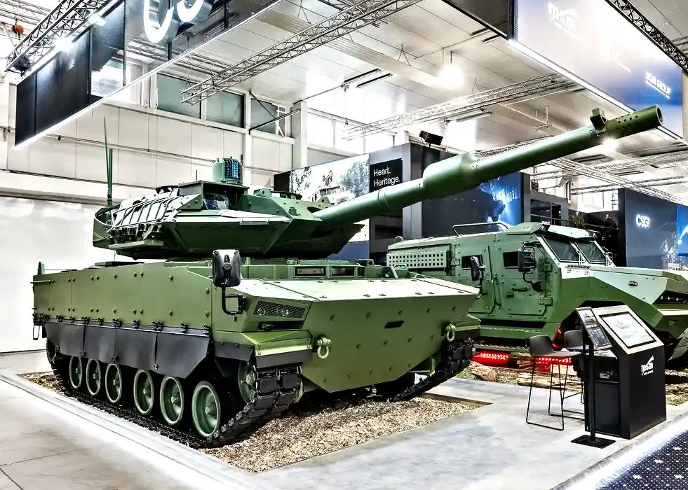 FNSS and CSG Unveil CFL-120 Medium Tank at IDEB2026