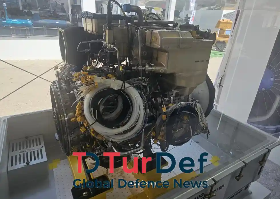 TS1400 Turboshaft Engine Freshly Off Test Run at EFES 2026