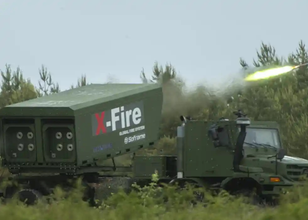 Thales Tests X-Fire MLRS Developed for FLP-T Programme