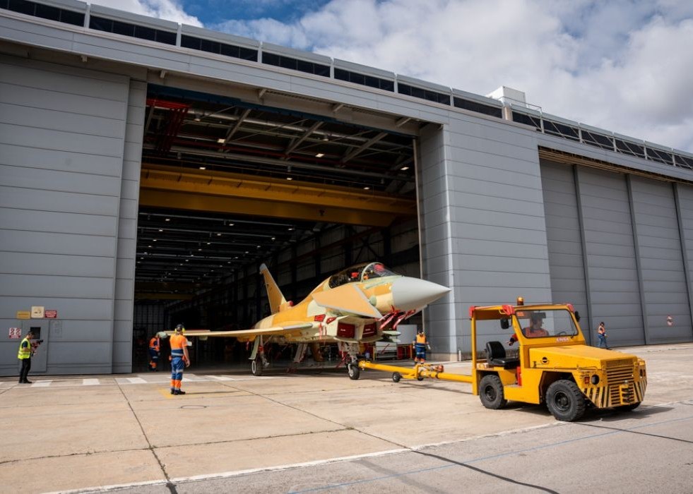 Spain rolls out first Tranche 4 HALCÓN Eurofighter