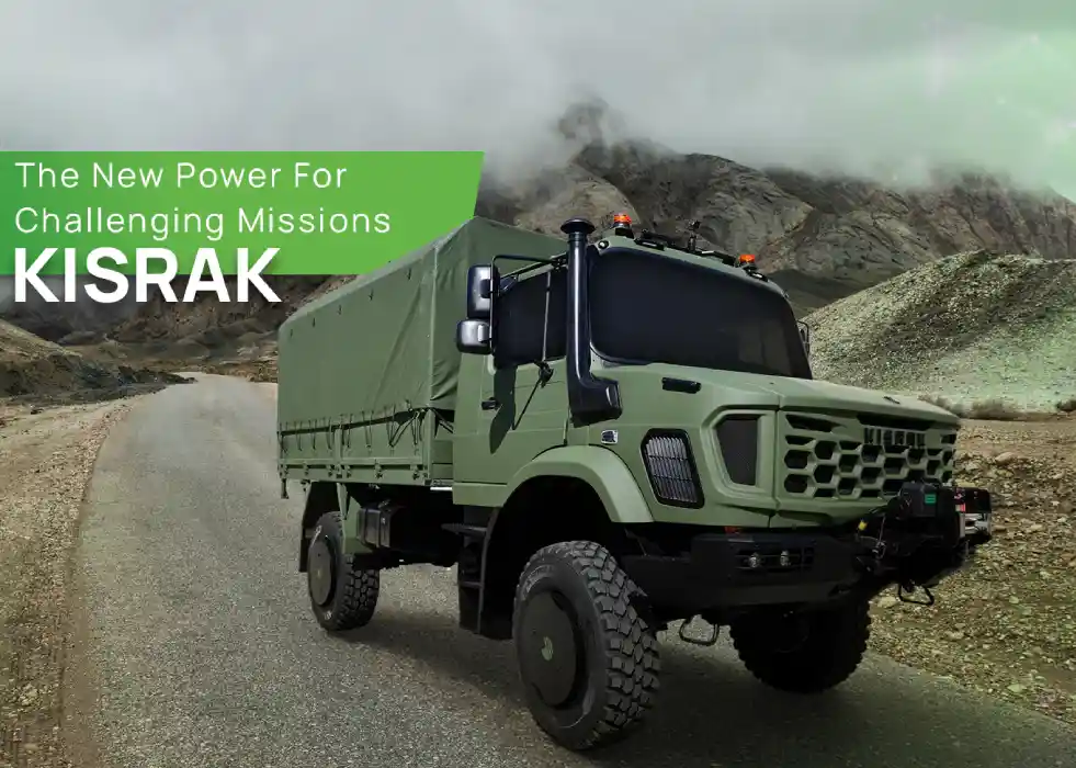 KISRAK 4x4 Truck to Make International Debut at Eurosatory