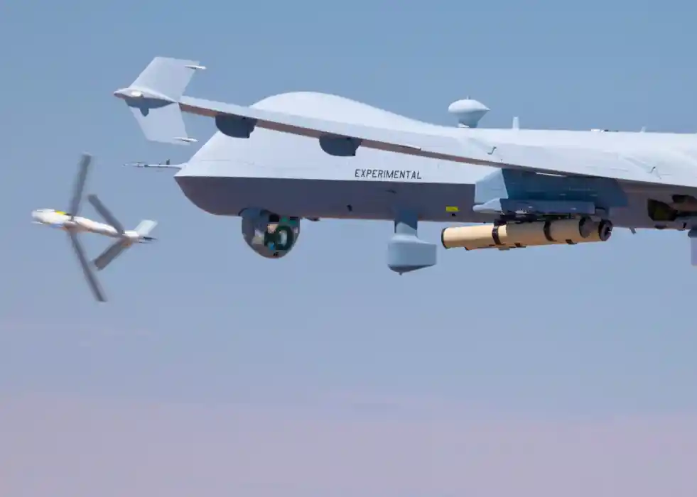 MQ-9A UCAV Gets Loitering Munitions and APKWS Rockets