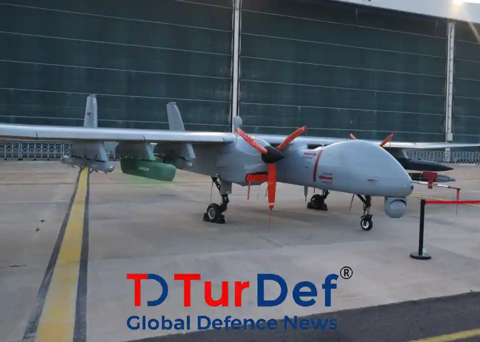 TUSAŞ’s AKSUNGUR UCAV Gets ANTIDOT 2-U/EA 200 EW Pod