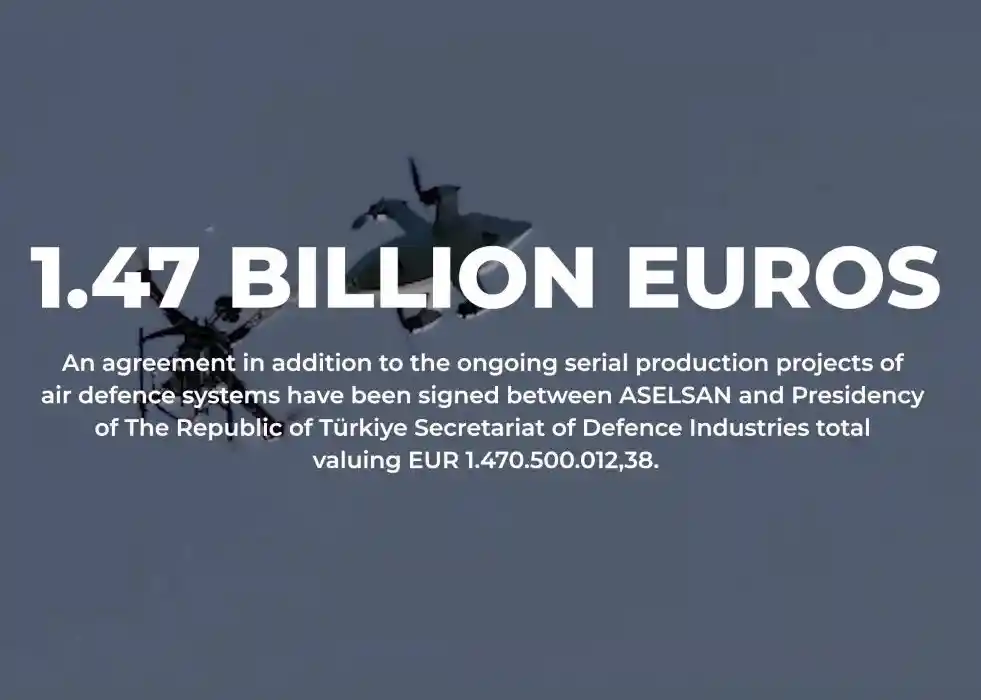 ASELSAN adds €1.47bn to air defence production orders