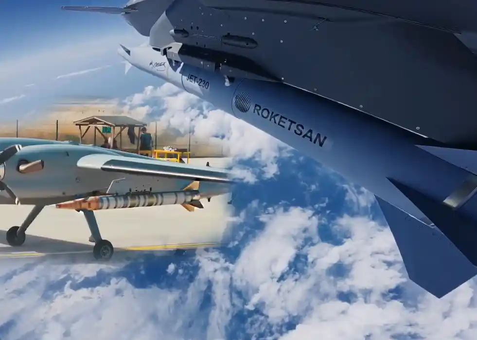 KIZILELMA Scores Hit with JET-230 Aeroballistic Missile