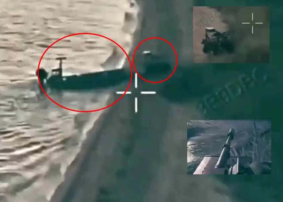 Ukraine Demonstrates Unmanned Amphibious Assault Concept