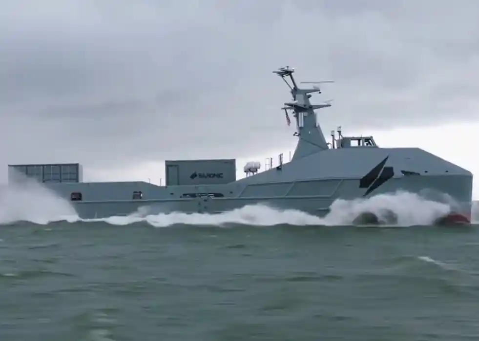 Saronic’s Marauder MUSV Begins Sea Trials After Fitting