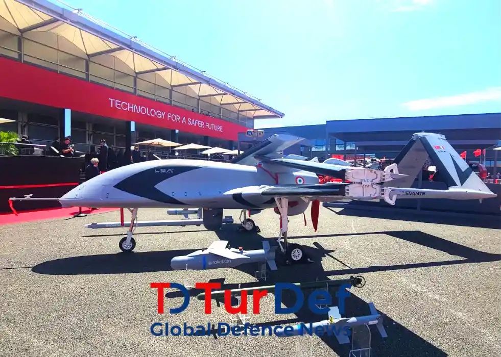 LBA Systems Displays Bayraktar TB3 “Astore Levante” UCAV