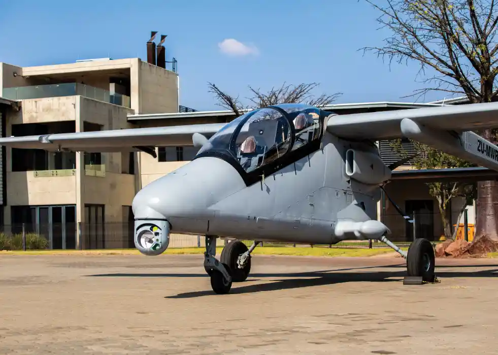 South Africa’s Mwari COIN Aircraft Gets ASELFLIR-500