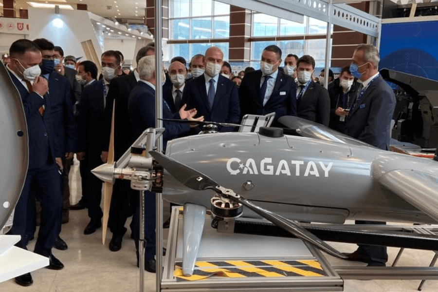 Coşkunöz’s ÇAĞATAY UAV was Displayed at the MRBS