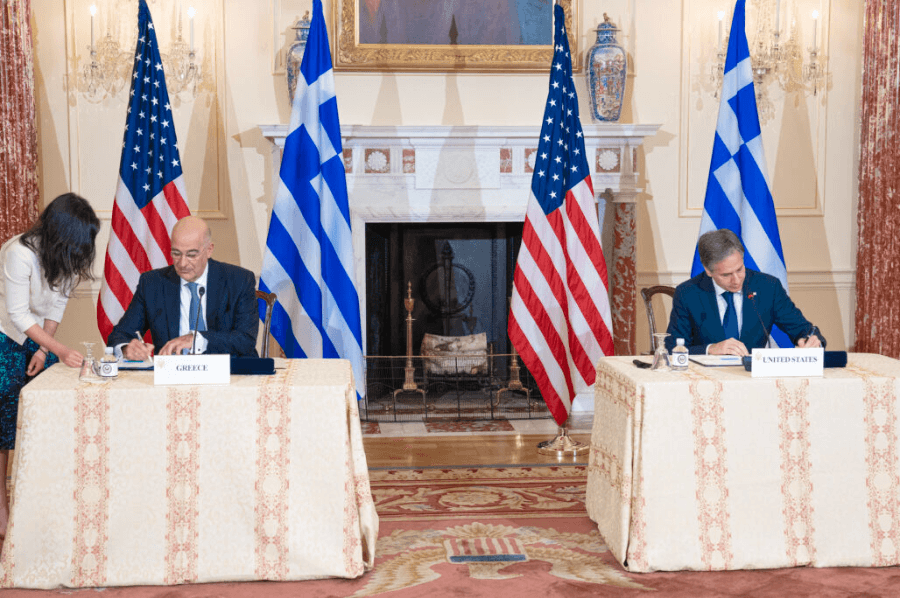 U.S. and Greece renew defence deal in Eastern Mediterranean
