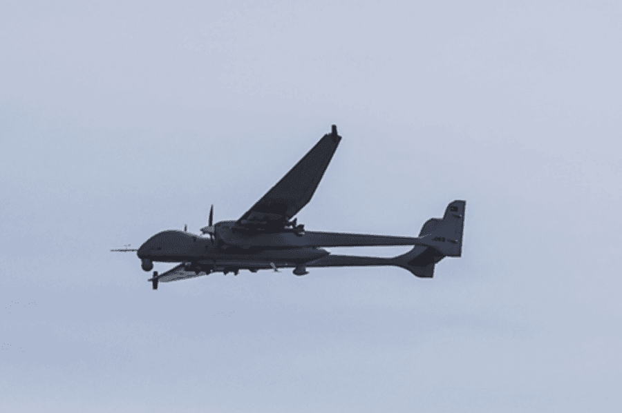 TUSAŞ delivers Blue Homeland's new guard Aksungur UAV