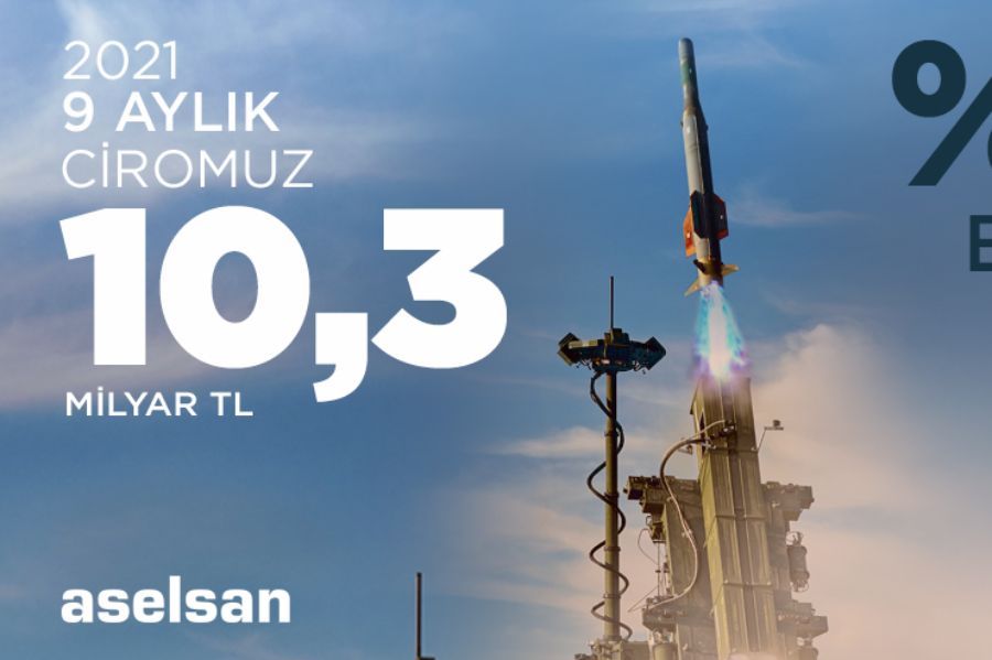 ASELSAN’s turnover Reached 10.3 billion TL