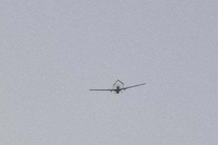 A twitter account shared TB2 UAV's photo from Morocco skies