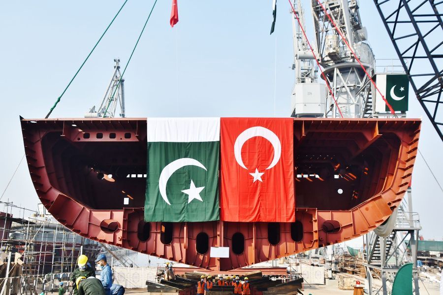 ASFAT Held Keel-Laying Ceremony for Pakistan’s PN Milgem-4