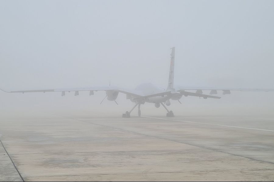 Akıncı Observed in the Fog   