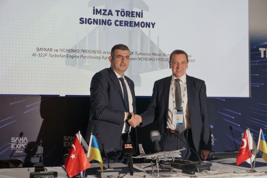 Baykar inks UCAS Engine agreement at Saha Expo