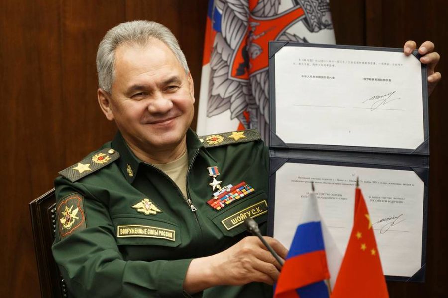 Russia and China chart for closer military co-operation