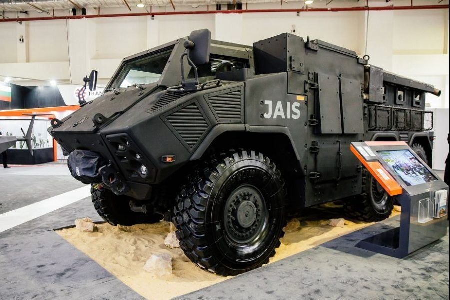 NIMR Showcases JAIS 6X6 MRAP at EDEX 2021 Egypt