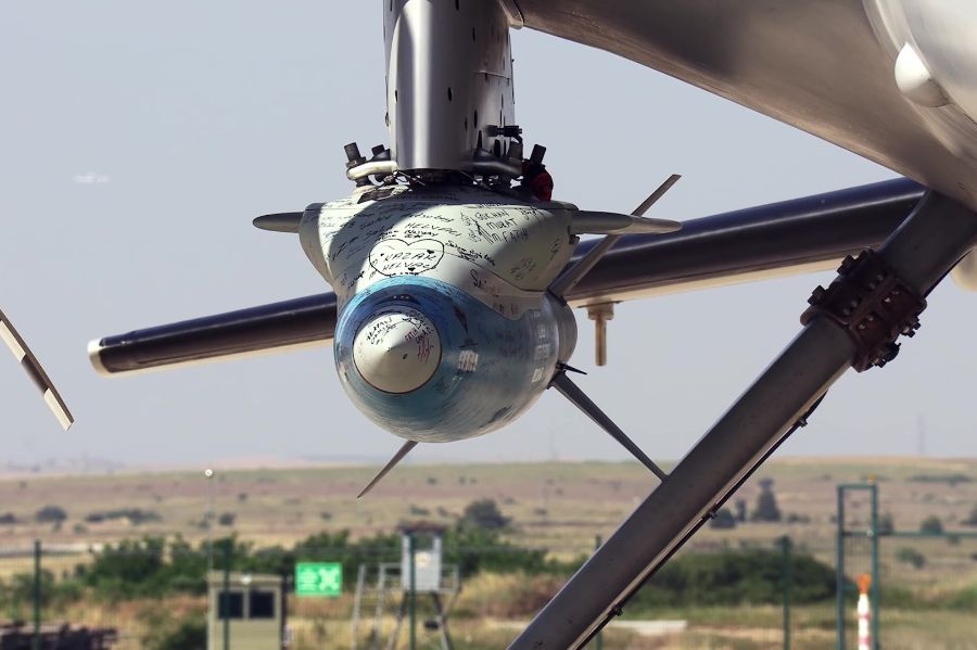 Akıncı AUAV Completed the First Release Test with KGK-SİHA-82