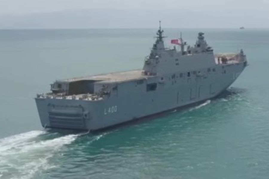 TCG Anadolu Has Started Sea Acceptance Tests