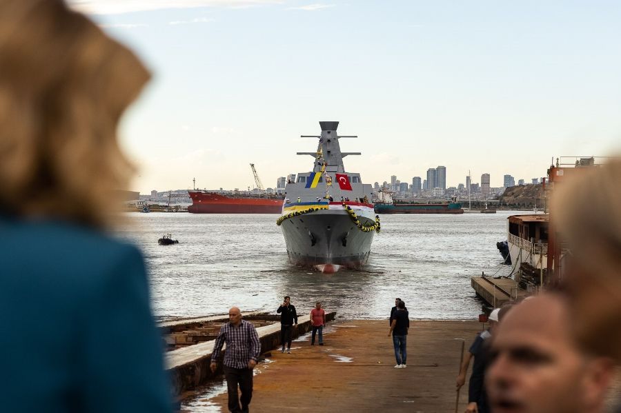 Ukraine’s Hetman Ivan Mazepa Corvette Launched