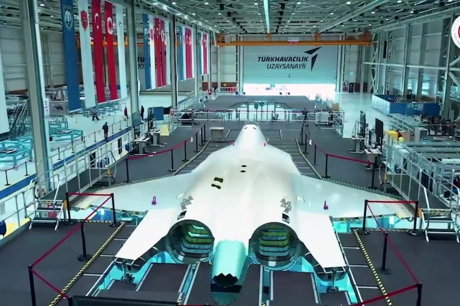 Turkiye Unveils the Turkish Fighter TF