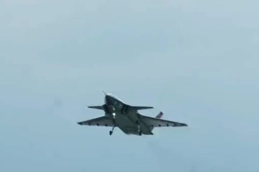 First Flight of Kızılelma UCAV