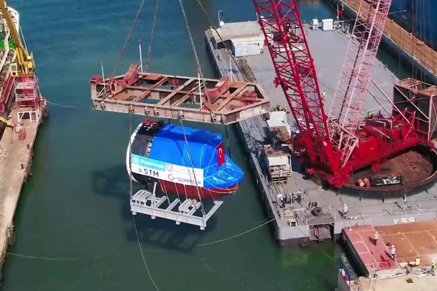 STM Delivers Section 50 for Submarine