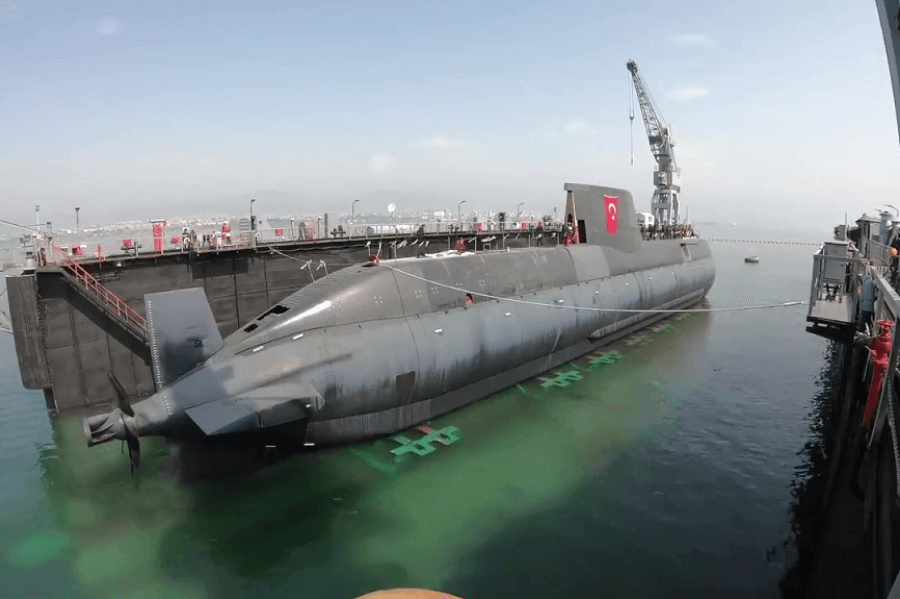 TCG Pirireis returns to the sea