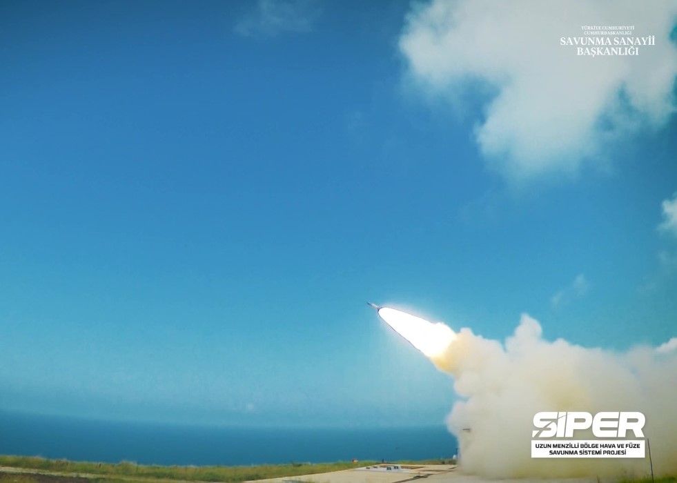 First Fire Test from SIPER Product 2 Missile