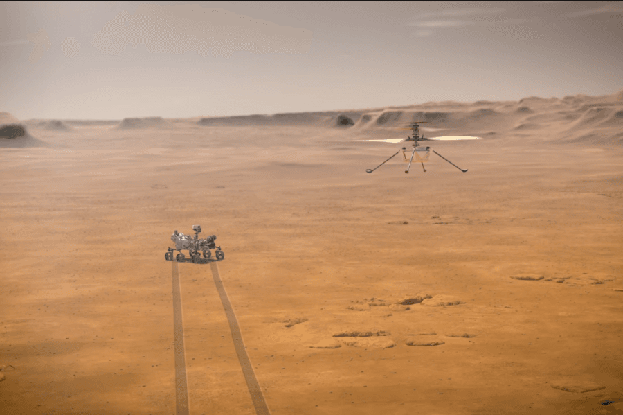 Ingenuity Prepares for Maiden Flight