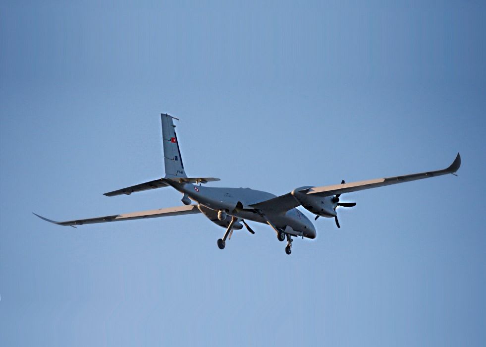 Baykar's AKINCI C UCAV with 2x850=1700 HP Engine