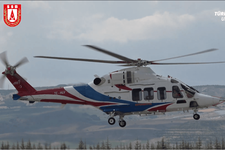 TUSAS's Gökbey Helicopter 3'rd prototype at flight test